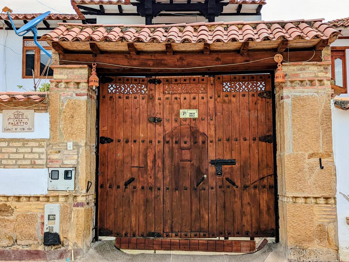 Casa De Huespedes Faletto Villa de Leyva Exterior photo