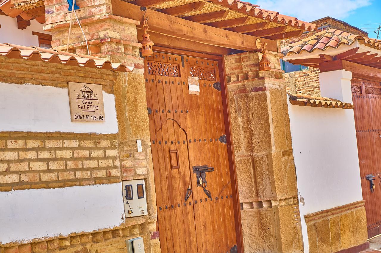 Casa De Huespedes Faletto Villa de Leyva Exterior photo